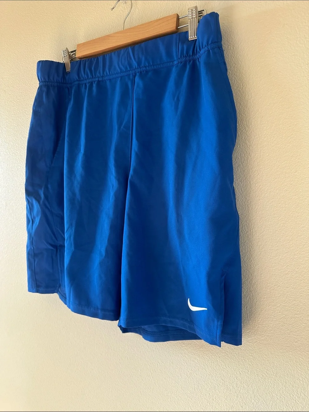 Nike Dri-Fit royal blue shorts